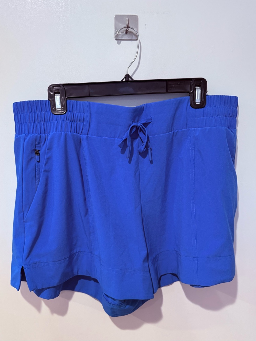 all in motion Women's Athletic Drawstring Shorts - Royal Blue